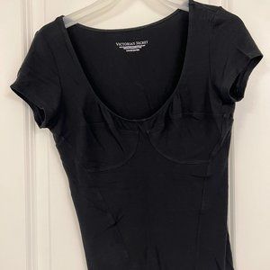 Victoria's Secret Black Crop Top